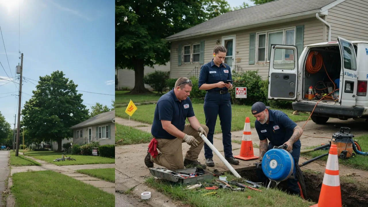 Sewer Line Repair in North Salem, IN near me